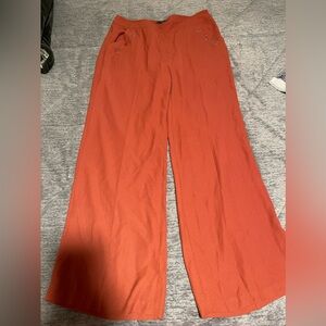 Wide leg dress pants
